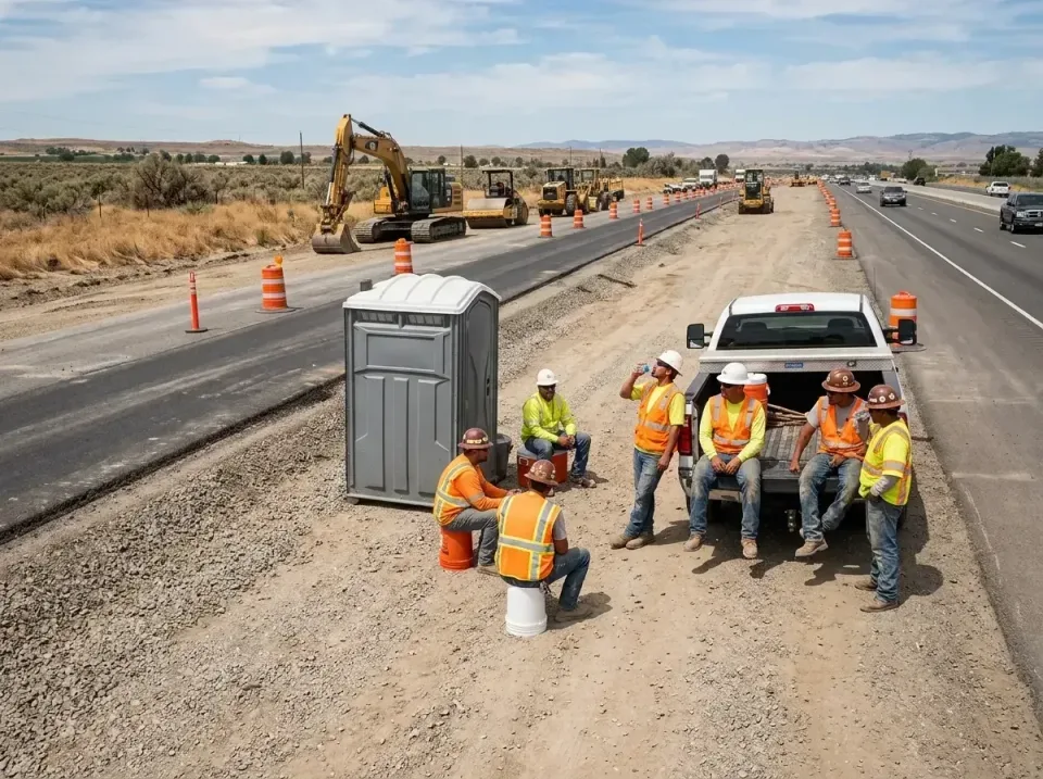 highway-road-construction-crew-007 — frequently asked questions, Porta Potty and Restroom Rentals in Del Mar, CA